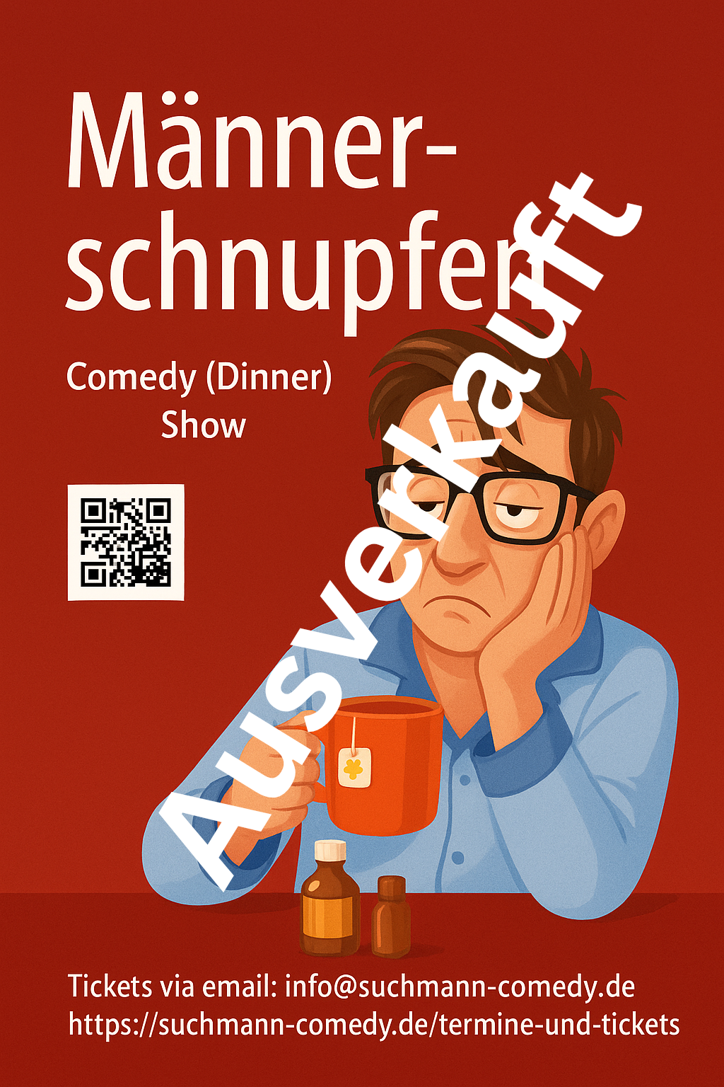 Männerschnupfen 3 Männer, Technik, Migräne